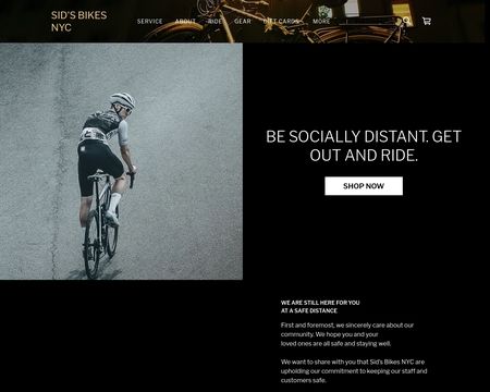 website thubmnail of Sid's Bikes NYC