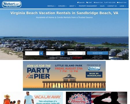 website thubmnail of Siebert Realty
