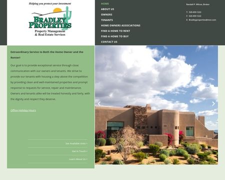 website thubmnail of Bradley Properties