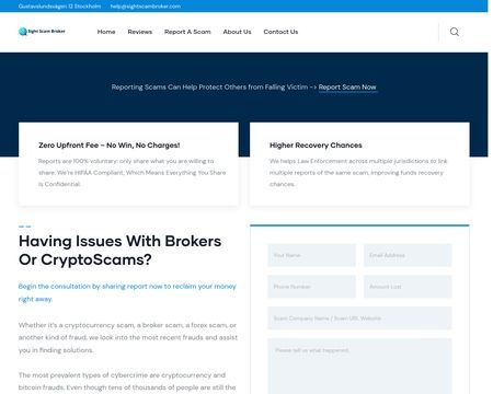 website thubmnail of SightscamBroker
