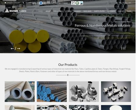 website thubmnail of Silver-tubes