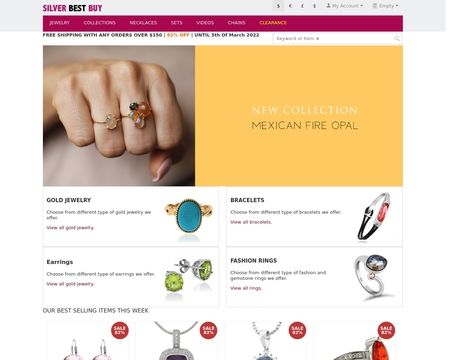 website thubmnail of SilverBestBuy