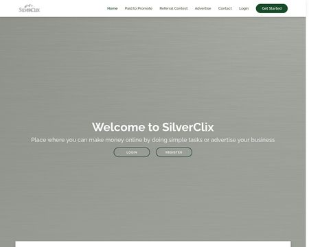 website thubmnail of SilverClix