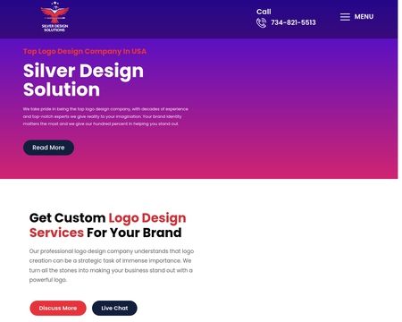 website thubmnail of Silverdesignsolutions