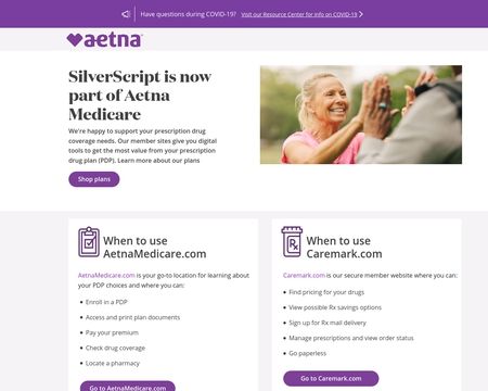 website thubmnail of SilverScript