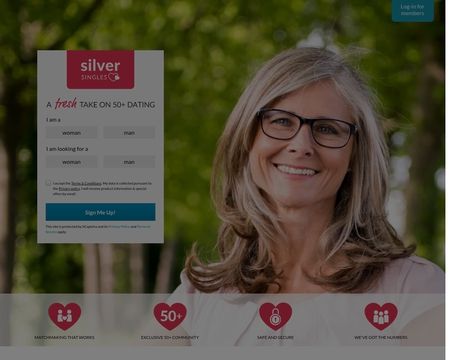 website thubmnail of Silver Singles