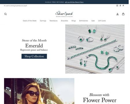 website thubmnail of SilverSpeck