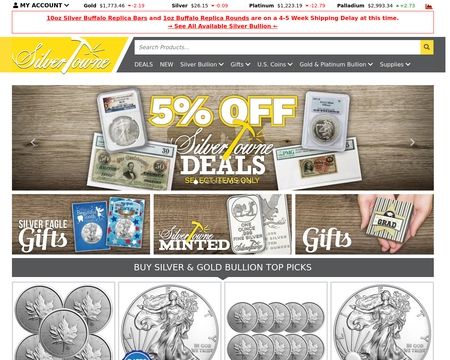 website thubmnail of Silvertowne
