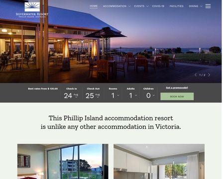 website thubmnail of SilverWaterResort