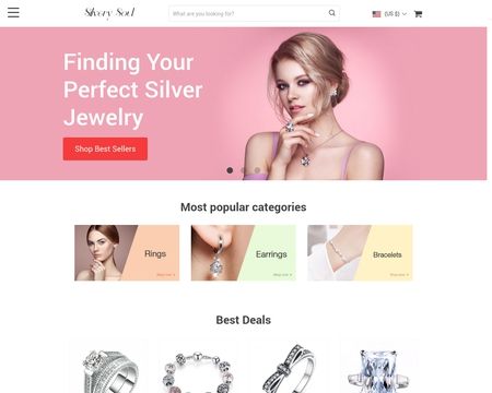 website thubmnail of Silvery Soul