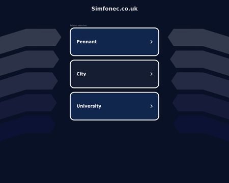 website thubmnail of Simfonec.co.uk