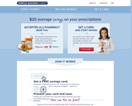 website thubmnail of SimpleSavingsCard