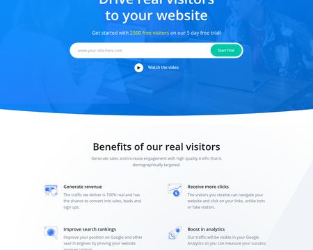 website thubmnail of Simple Traffic