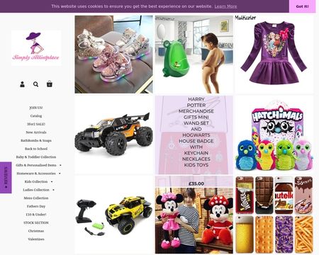 website thubmnail of Simply Allin1place