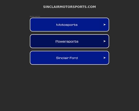 website thubmnail of SinclairMotorsports