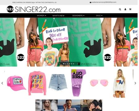 website thubmnail of SINGER22