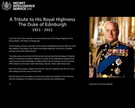 website thubmnail of Secret Intelligence Service