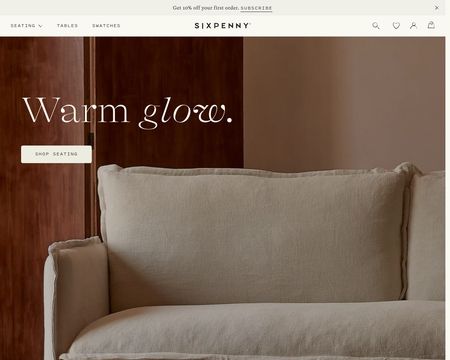 website thubmnail of Six Penny