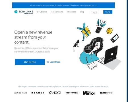 website thubmnail of Skimlinks
