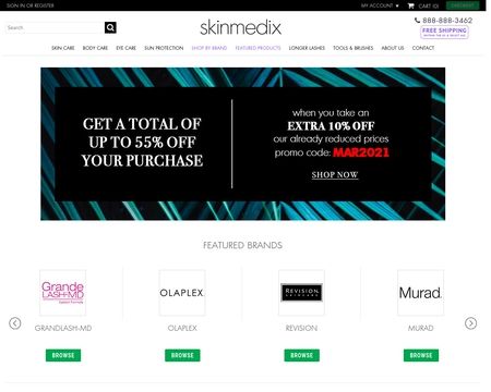 website thubmnail of Skinmedix