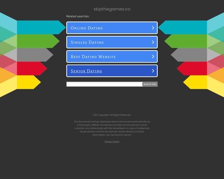 website thubmnail of Skipthegames.co