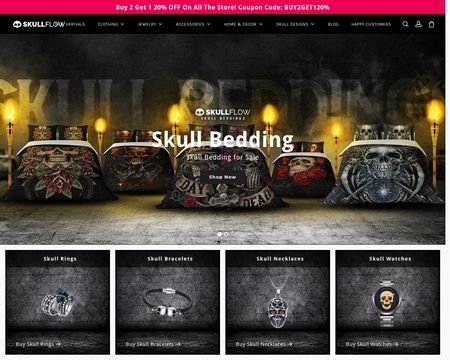 website thubmnail of Skull Flow