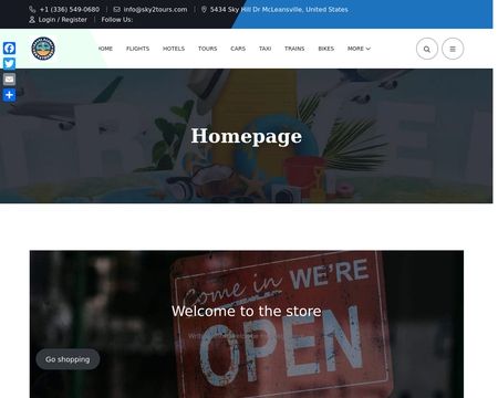 website thubmnail of Sky2Tours, LLC