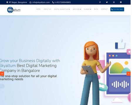 website thubmnail of Skyaltum Global Services PVT LTD