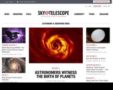 Thumbnail of Skyandtelescope.org