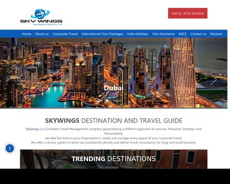 website thubmnail of Skywings.co.in