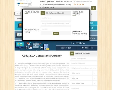 website thubmnail of Sla Consultants
