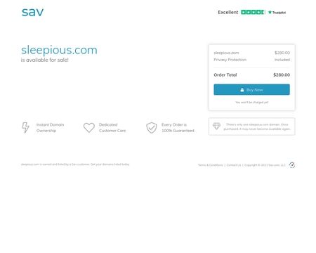 website thubmnail of Sleepious