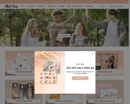 website thubmnail of Slick Case