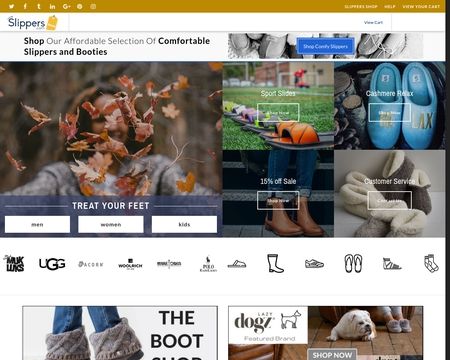website thubmnail of Slippers