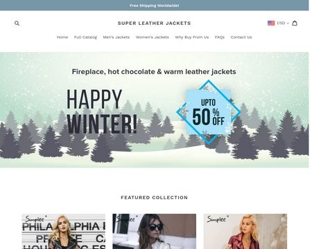 website thubmnail of Sljackets.myshopify