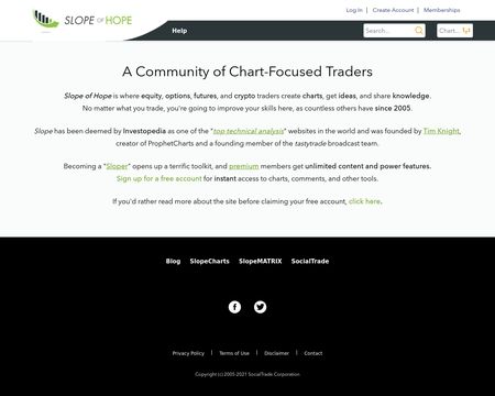 website thubmnail of Slope Of Hope