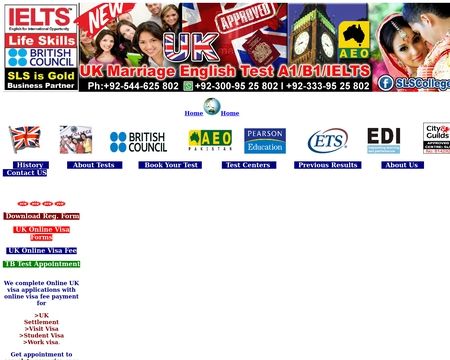 website thubmnail of SLS International College Pakistan