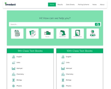 website thubmnail of Smadent