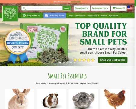 website thubmnail of Small Pet Select