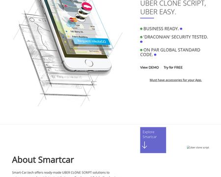 website thubmnail of Smart Car Tech