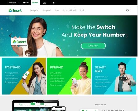 website thubmnail of Smart.com.ph
