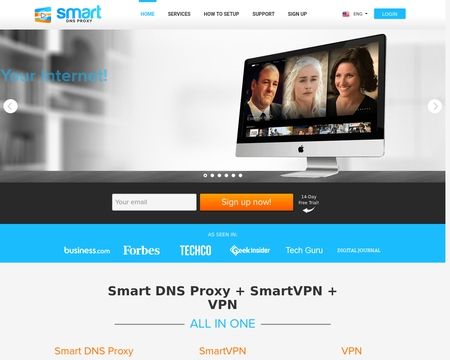 website thubmnail of Smartdnsproxy