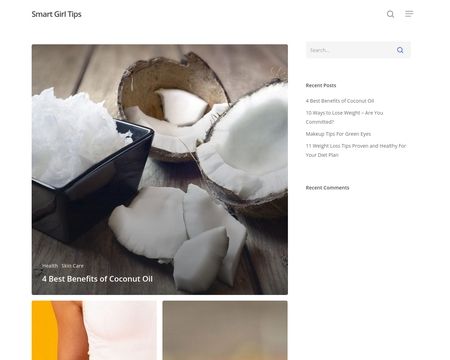 website thubmnail of SmartGirlTips