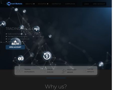 website thubmnail of Smartmarkets.fm