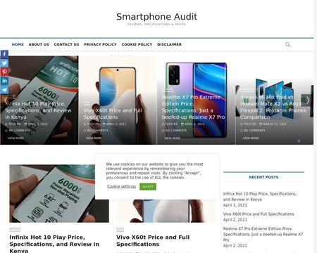 website thubmnail of Smartphone Audit