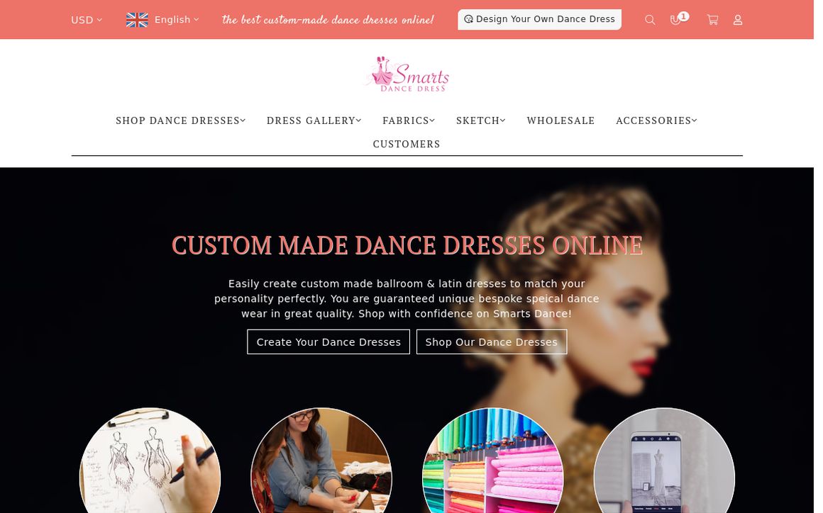website thubmnail of Smartsdance
