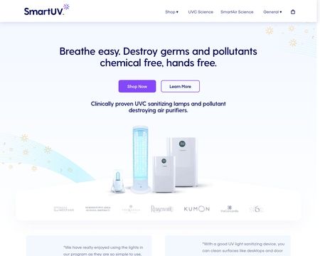 website thubmnail of Smart UV