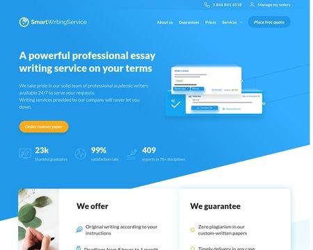 website thubmnail of SmartWritingService
