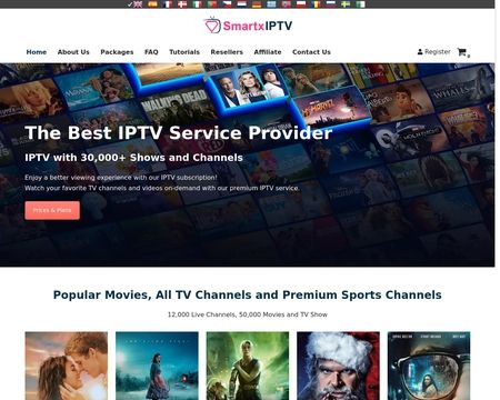 website thubmnail of Smartxiptv