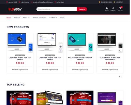 website thubmnail of Smarty Scripts